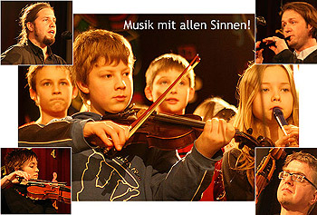 Musik mit allen Sinnen!